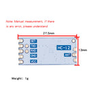 LIZAO HC-12 SI4463 433MHz Wireless Serial Module, 1000m Communication, Serial Alternative for Bluetooth Home IoT Automation