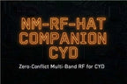 The NM-RF-Hat Companion Hat, Multi-Band RF for ESP32-2432S028 Bruce CYD CC1101 nRF24 PN532 IR TX/RX 433M OOK Power Mgmt TF Slot
