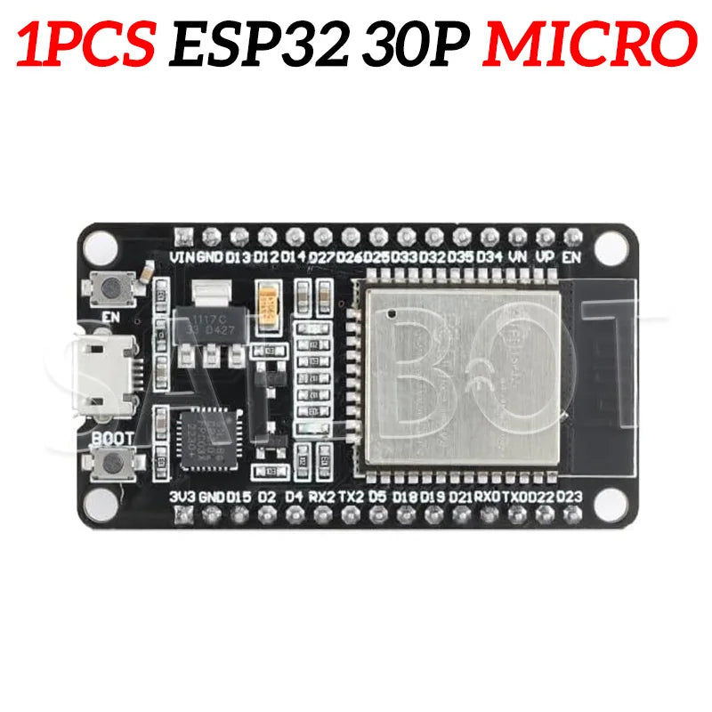 1/5/10PCS  WR-32 32-S Development Board WiFi+Bluetooth-compatible TYPE-C/MICRO  32 30Pin ESP32 Nodemcu CP2102