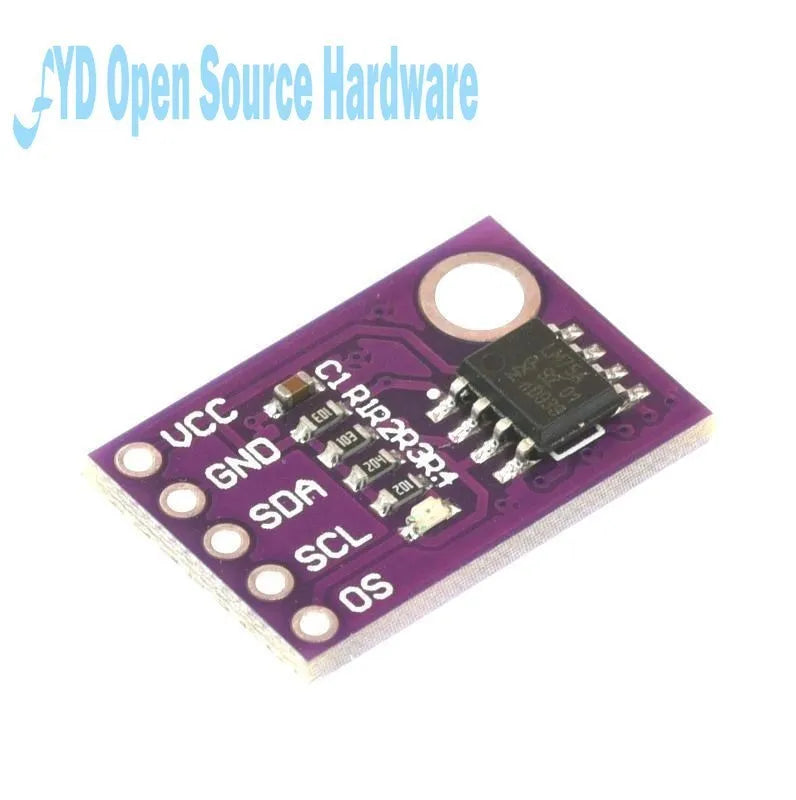 1-10PCS LM75 LM75A CJMCU-75 Temperature Sensor Module High Speed I2C IIC Interface High Precision Development Board