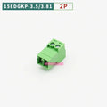 5/10PCS Aerial Butt Welding Type 15EDGRK-3.5mm 3.81mm Plug-in Terminal Block 3.5mm 3.81mm Pitch 2/3/4/5/6/7-12P Female Socket