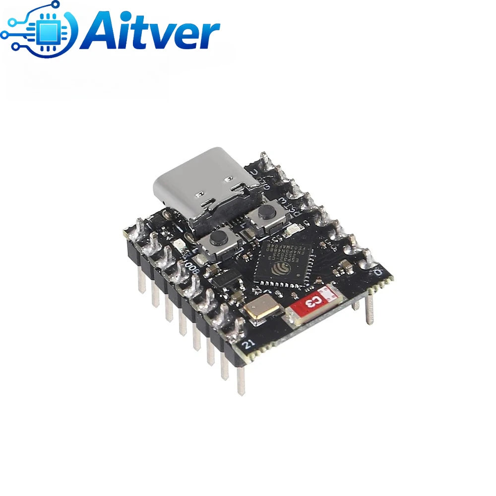 ESP32 C3 SuperMini Development Board WiFi Bluetooth Microcontroller Module 4MB Flash Compatible with Arduino IDE ESPHome DIY Pro