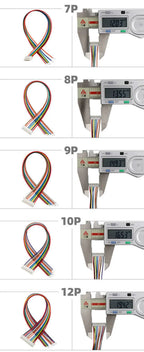 10PCS 1.0 1.25 1.5 2.0 2.54 SH/JST/ZH/PH/XH 1.0MM 1.25MM 1.5MM 2.0MM  2.54MM 2PIN/3/4/5/6/7/10P Female Plug Connector With Wire