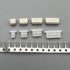 10 set JST SH1.0 Connector 1.0mm Pitch SMT Vertical/Horizontal Socket+Housing+Terminals 2P 3P 4P 5P 6P 7P 8P 9P 10P 11P 12P