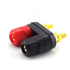 Banana Plugs Couple Terminals Red Black Connector Amplifier Terminal Binding Post Banana Speaker Plug Jack M20