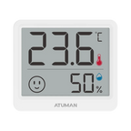 DUKA Atuman 2.5 Inch LCD Electronic Digital Temperature Sensor Humidity Meter Indoor Thermometer Hygrometer Weather Station