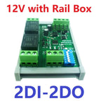 DC12V 1-12Ch Digital Switch DiDo Multifunction RS485 PLC IO Expanding Board Standard Modbus RTU Relay Module