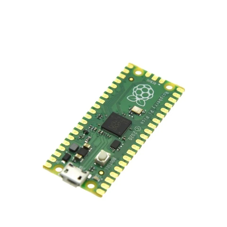 Raspberry Pi Pico or Pico W With Wireless WiFi Module Dual-Core ARM Cortex MO+RP2040 Microcontroller Development Board