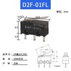 3/10Pcs Original D2FC micro switch D2FC-F-7N 10m20m OF D2FC-F-K (50M) 60MN D2F D2F-F D2F-01 D2F-01L D2F-01FL D2F-01F-T D2F-F-3-7