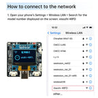 ESP32-C3 AI Conversation and Voice Module 0.96-inch Smart Development Board Supports Xiaozhi/Deepseek/Doubao/Qwen Etc.