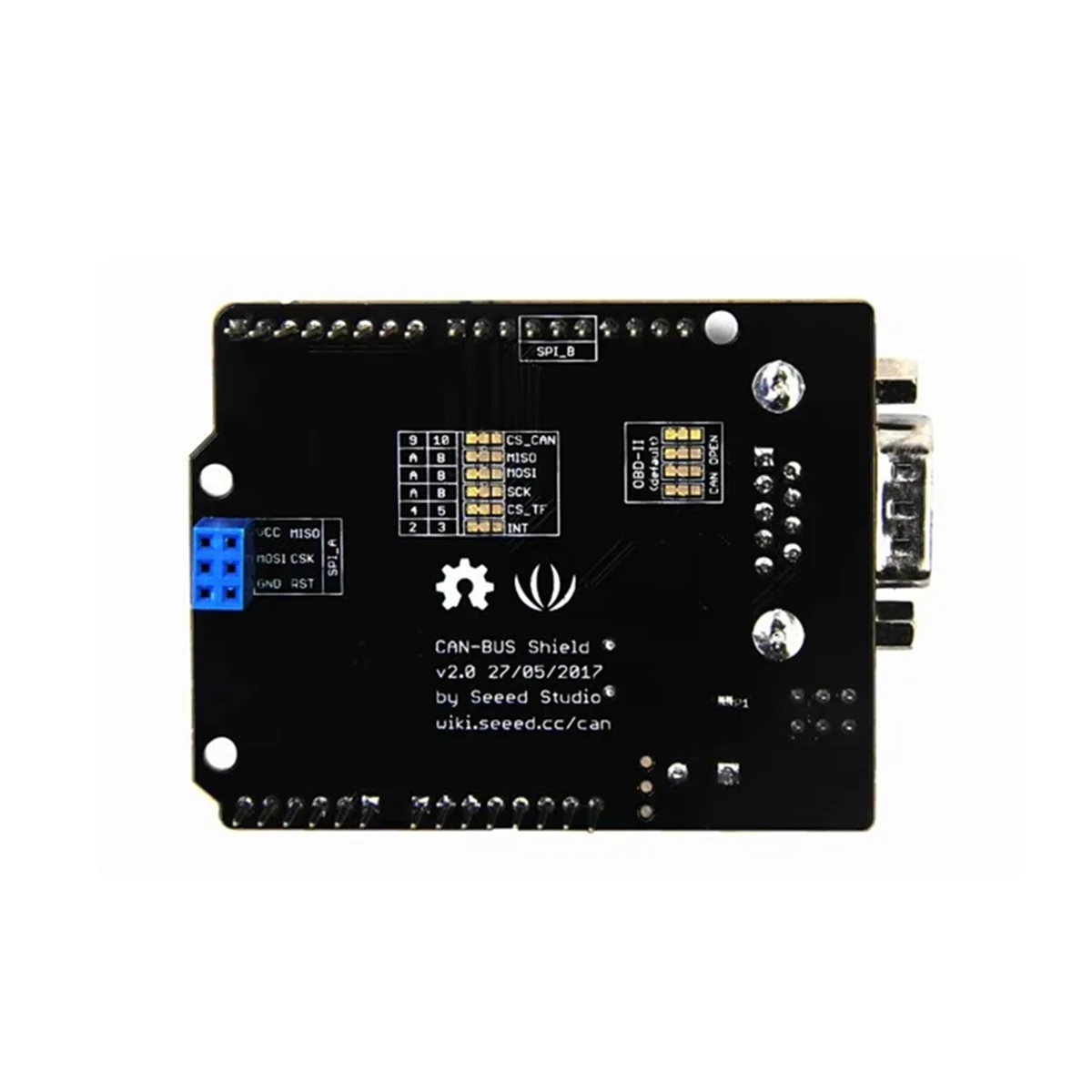 AB01 CAN-Bus Shield V2 for for Controller and Transceiver, CAN-BUS Shield Adopts MCP2515 and MCP2551