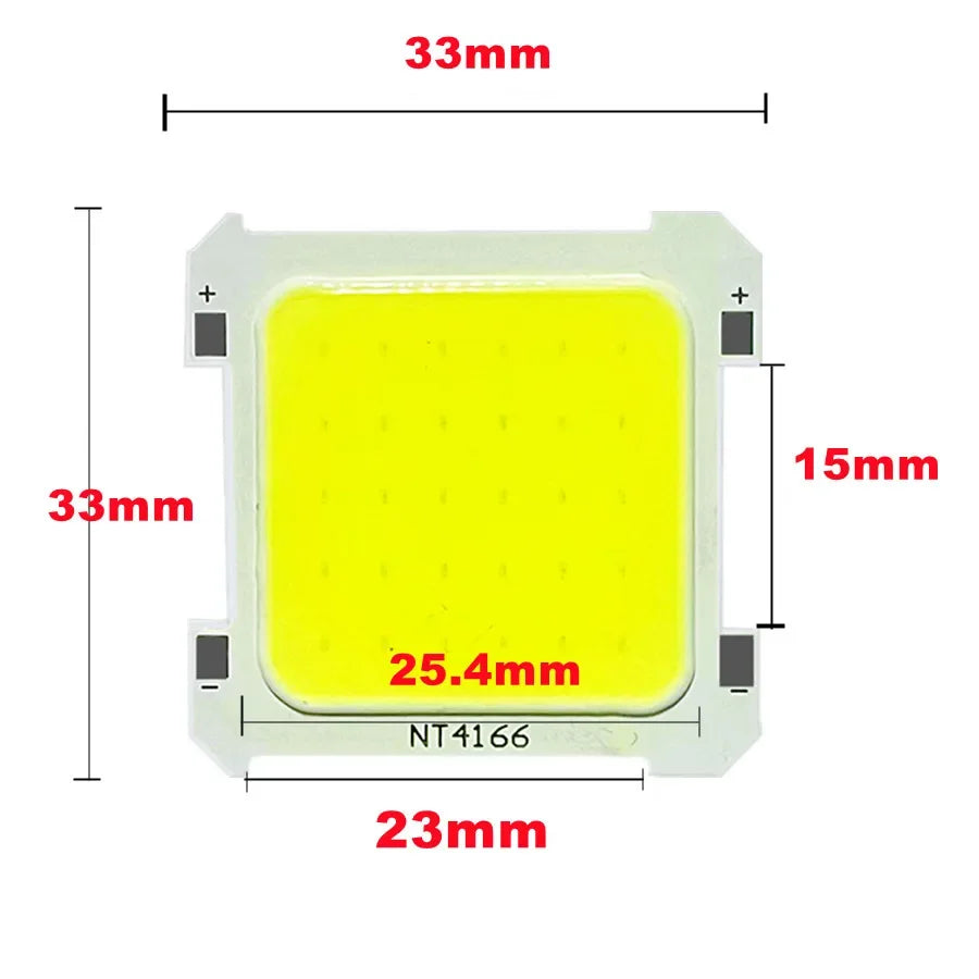 LED COB CHIP for USB Portable Mini Keychain Camping Light Pocket Flashlight Outdoor DC 2.8-3.2V Max 5-15W 500-1500lm 6pcs