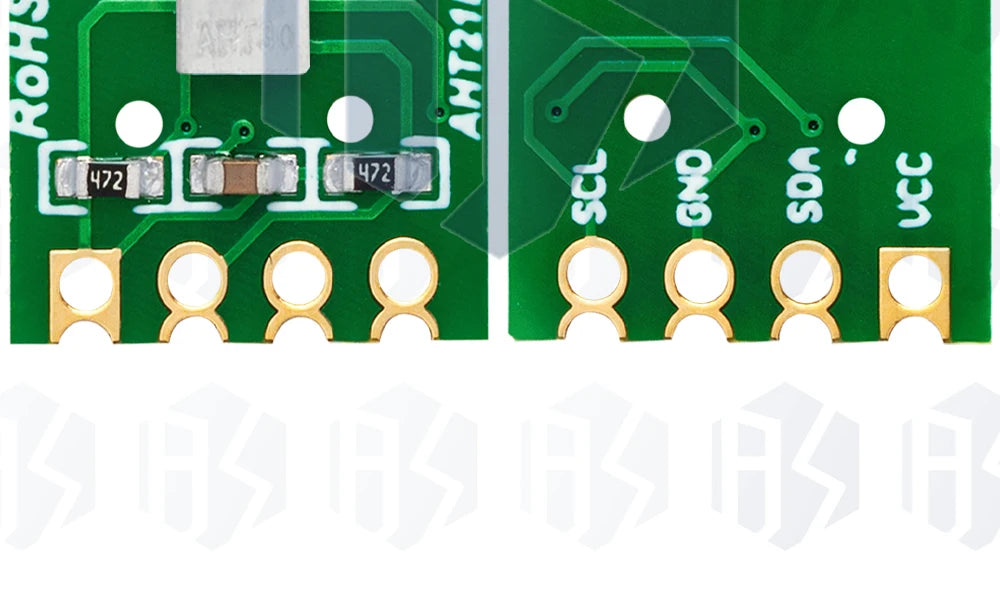 BAISHUN   AHT21 High Precision Digital Temperature and Humidity Sensor Measurement Module I2C Communication Replace SHT20 FOr Ar
