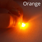 100PCS 5050 0805 LED SMD SMT Chip Red Yellow Green White Blue Orange Purple Pink RGB Emitting Diode Light 3.3V Voltage Neon Lamp