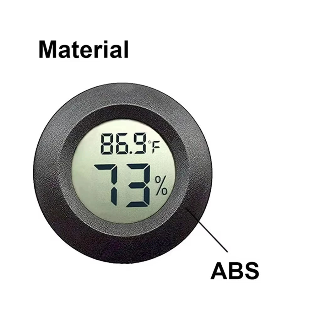 4PCS LCD Digital Thermometer Hygrometer Indoor Room Electronic Temperature Humidity Meter Sensor Gauge Weather Station Home ﻿