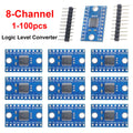 3.3V 5V TXS0108E 8 Channel Logic Level Bi-directional Converter Module TXB0108 Mutual Convert Module TXS0108