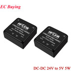 DC-DC 24V to 5V 5W Isolated Converter Power Supply Module DC DC HLK-5D2405 HLK-5D2405A Step-down Buck Ultra Wide Voltage Module