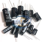 20pcs 16V470uf 8x12mm Aluminum Electrolytic Capacitor 470uf16v 16v 470uf 16wv 470mf 16vdc 470FD 16v470mf 470mf16v