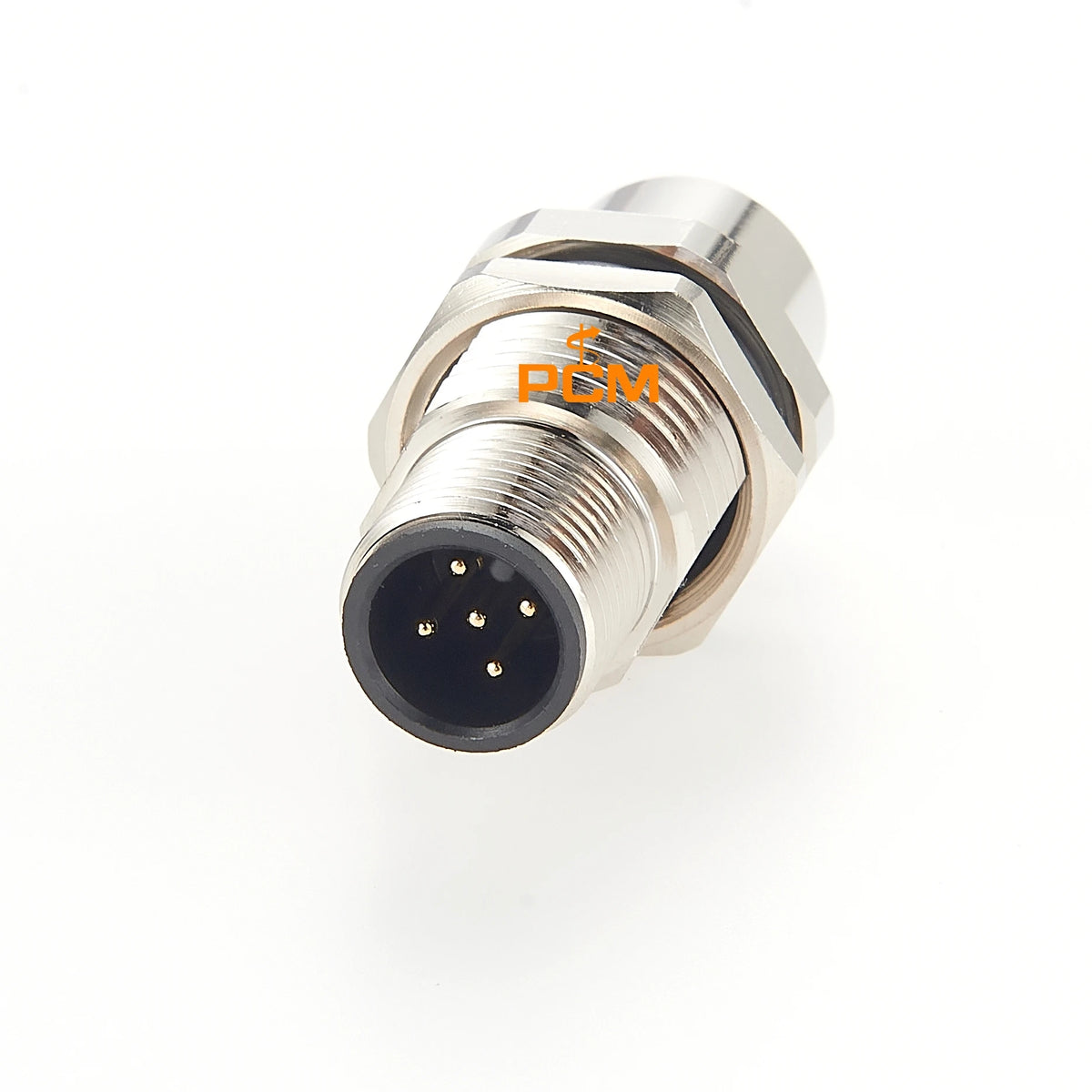 M12 Micro-C A-code 5-pin Signal Network Bulkhead Connector for Phoenix Contact Belden CAN DeviceNet NMEA2000 GPS Navigation PLC