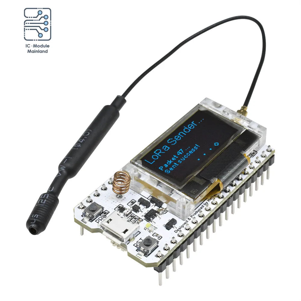 868MHz 915MHz ESP32 LoRa V3 Development Board SX1276 SX1262 0.96 Inch OLED Display BT+WIFI Lora Kit for Arduino IOT Smart Home