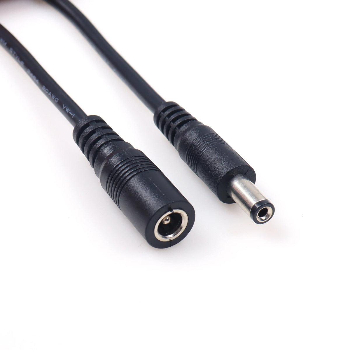 【LANO】 1M 2M 5M 8M 10M 15M Black DC Power Extension Cable 5.5*2.1mm Male to Female Connector for LED Lamp CCTV Security Cameras