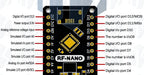 RF-Nano for Arduino Nano V3.0, Micro USB Nano Board ATmega328P QFN32 5V 16M CH340, Integrate NRF24l01+2.4G wireless