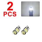 2/4/10/20 PCS T10 W5W LED Bulbs Canbus 12V 4014-26SMD 6500K White Car Interior Dome Reading Door Map Trunk License Plate Lights