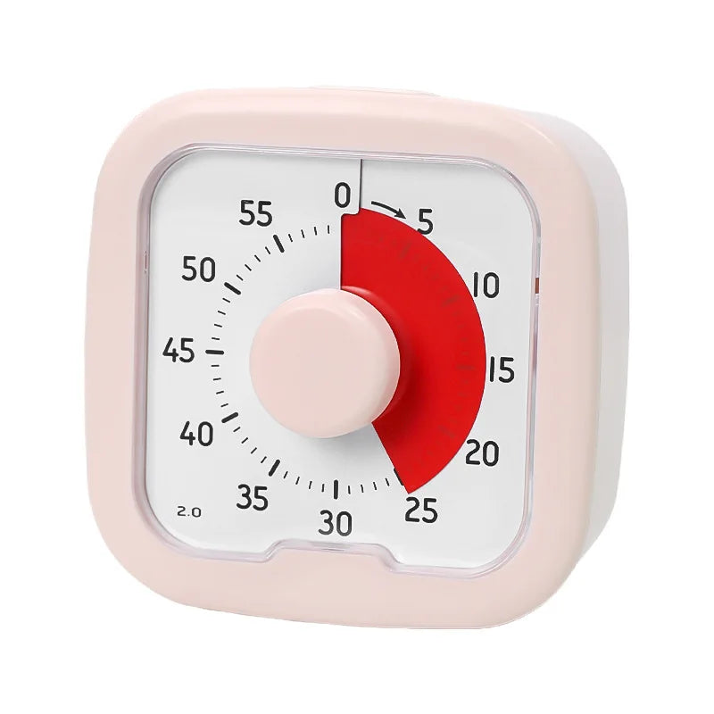 Timer Alarm Clock Visual Countdown Timer Kids Self Discipline Gadget Special Time Manager for Student Time Planning Reminder