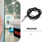 3Pcs Waterproof Thermistor Temp Sensor High Temp Rated Long Probe Accurate Temperature Measurement for Oven Boiler Water Tank