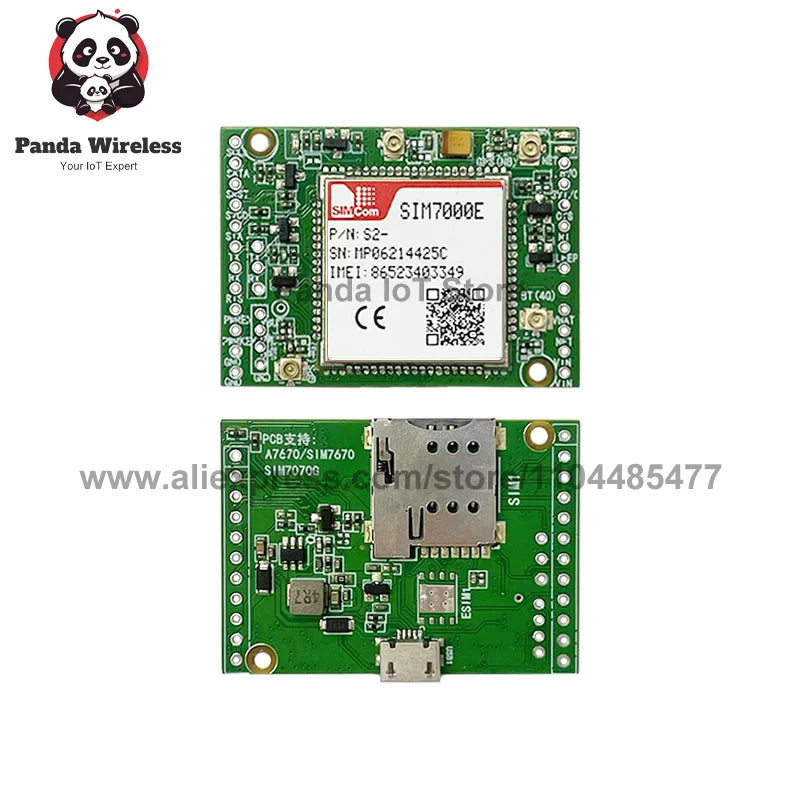 1PCS SIM7000E LPWA+NBIOT+CATM+GSM 23PIN B1 B2 B3 B4 B5 B8 B12 B13 B17 B18 B19 B20 B25 B26 with External antenna (optional)