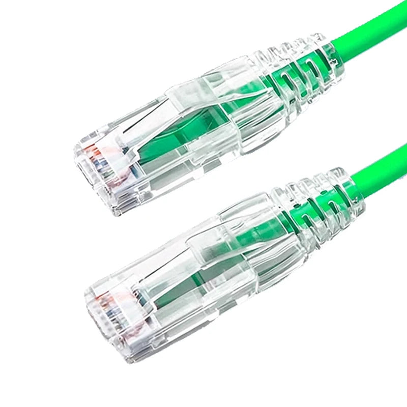 (5pcs/Pack) Patch Cord RJ45 Colour UTP Cat6A 28AWG Slim Ethernet Network Cat 6 Ethernet Cable 4 PVC Cat7 STP Internet Lan Cable