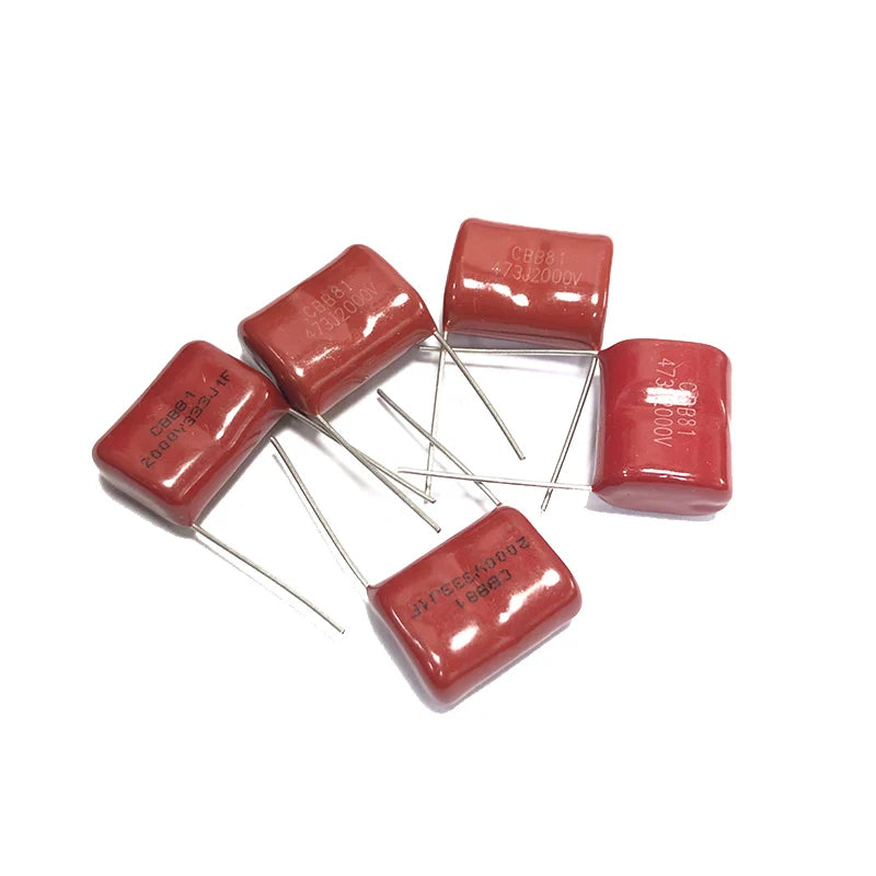 10pcs CBB 1600V Polypropylene Film Capacitor 102J 103J 104J 122J 123J 152J 153J 222J 272J 331J 332J 392J 472J 562J 681J 822J