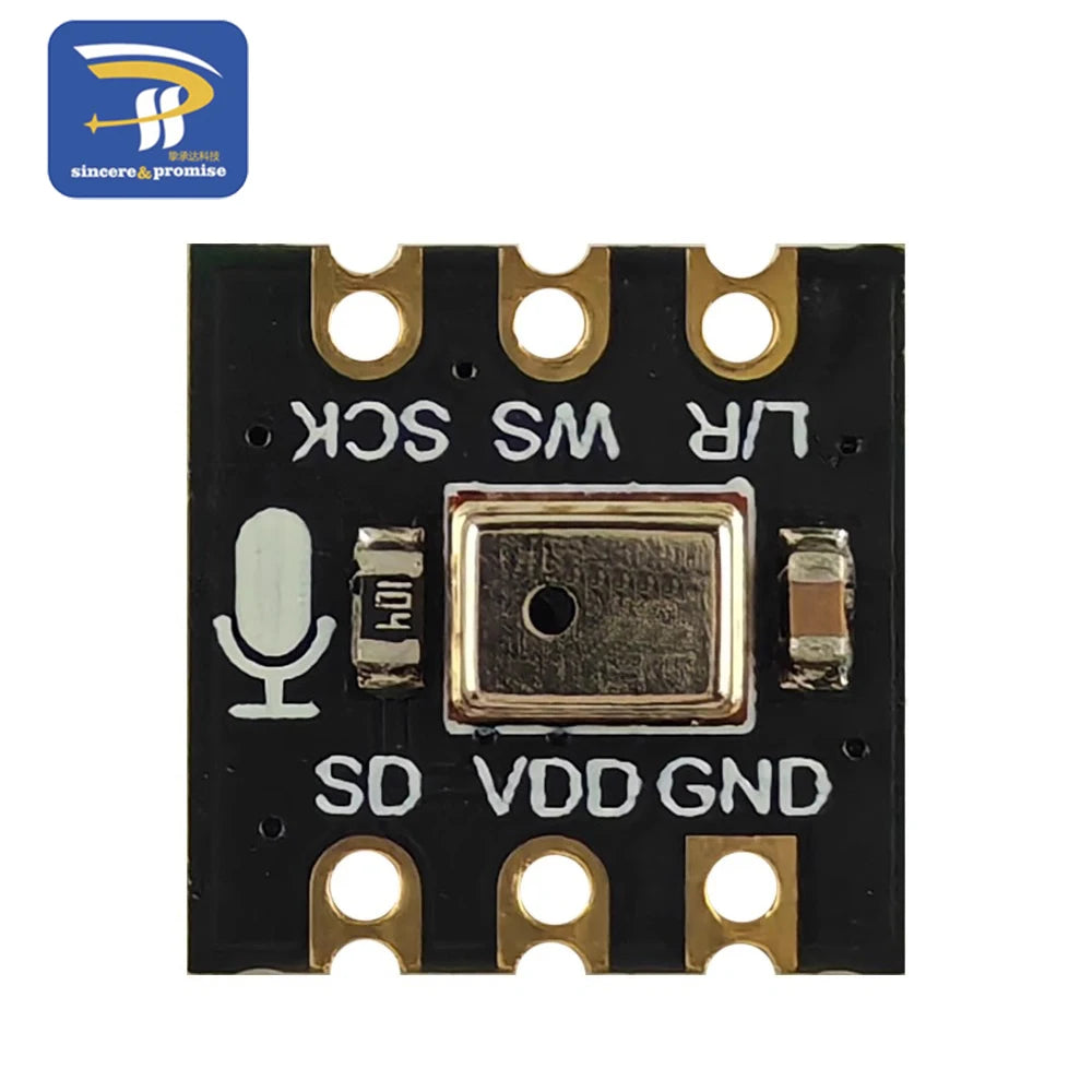 Ms4030 compatible with inmp441 omnidirectional microphone mems high precision low power consumption i2s esp32