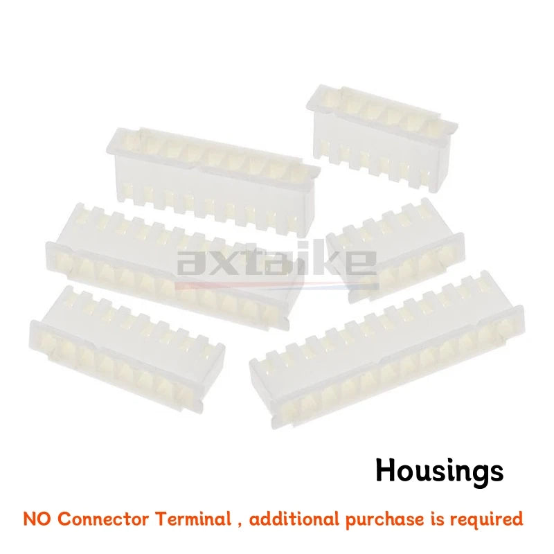 50PCS XH 2.54 2P 3P 4P 5P 6P 7P 8P 9P 10P Pin JST Male Female Connector 2.54MM Horizontal Straight Pin Header Housings Terminal