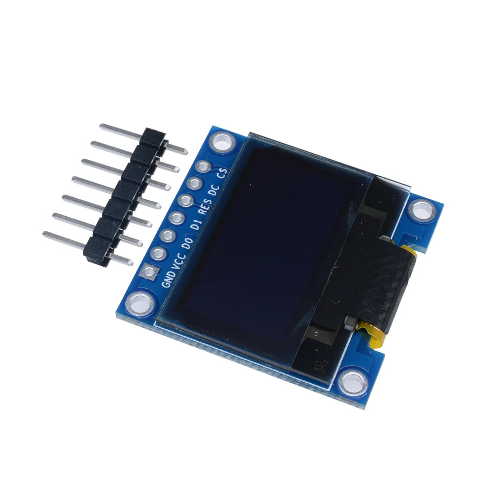 2PCS/lot 0.96 Inch OLED Display Module SSD1306 128x64 Resolution Low Power Consumption I2C Interface for DIY Projects
