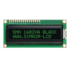 16x2 Character LCD Module Display Screen 162 LCM RED Green White Yellow VA Black Background 5V 3.3V for DIY Projects