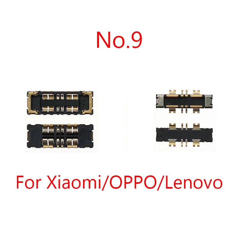 2sets Battery FPC Connector On Board For HUAWEI Honor Xiaomi Redmi Meizu OPPO VIVO Lenovo Samsung Sony ASUS Pixel Infinix Tecno