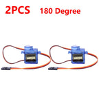 1-5pcs SG90 9G Micro Digital Servo Motor 180/360Degree Fixed-Wing Micro Gear Servo Motor for Rc Helicopter Toy Airplane Aircraft