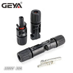 GEYA 5Pairs Solar Connector Male Female 30A 45A Solar Panel Branch Connectors for PV Cable 2.5/4/6mm2 1000VDC 15000VDC