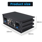 Car DSP Amplifier for Android Radio 16PIN Stereo HIFI Speakers Upgrade 4*50W Digital Audio Signal Processor BT APP EQ Adjustment