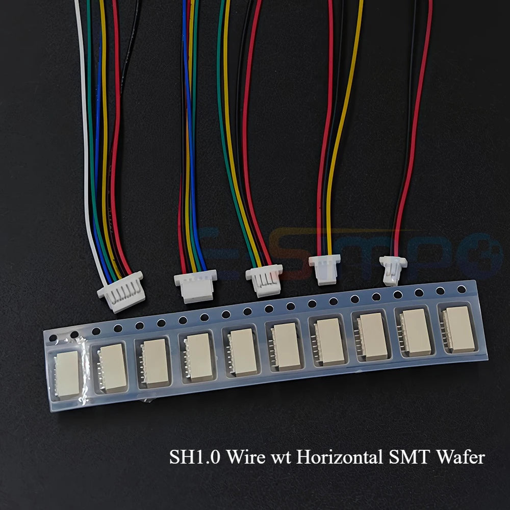 10Set SH1.0 1.25 ZH1.5 PH2.0 XH2.54  Connector Female Housing 10/20/30cm Wire Cable+Male Pin 2/3/4/5/6/7/8/9/10/12P Wafer