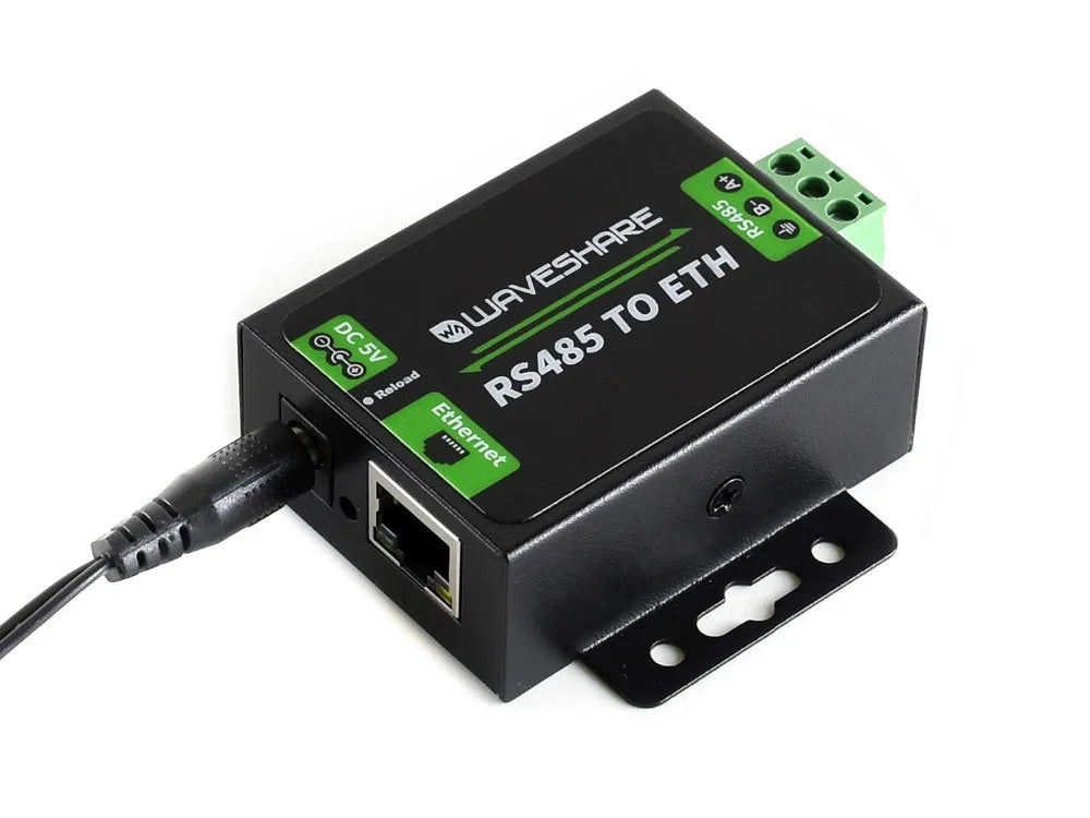 Waveshare RS485 to Ethernet Converter, Upgradable Cortex-M0 Processor, RS485 and RJ45 Port