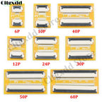 Cltgxdd 1Piece 6P 10P 12P 24P 30P 40P 50P 60P 0.5mm FFC FPC Connector Flexible Flat Cable Lengthen Extension Adapter Board
