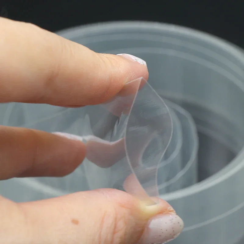 1m/5m Clear PVC Heat Shrink Tube Width 50mm ~ 500mm 18650 Lipo Battery Pack Insulated Cable Sleeve Protection Battery Film Wrap