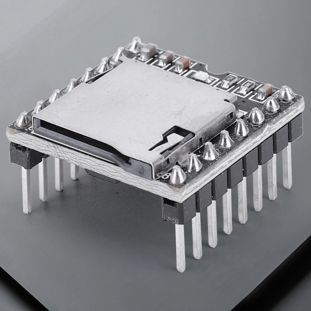1-5PCS DFPlayer Mini MP3 Player Module V3.0 16P Support TF Card U-Disk Mini MP3 DF Player Audio Voice Module Board for Arduino