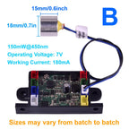 Φ18mm/0.7" Green60mW Blue150mW Dot GB Laser DPSS Parts For Gunsight Pro Disco DJ DMX Party Projector Stage Lighting Diode Module