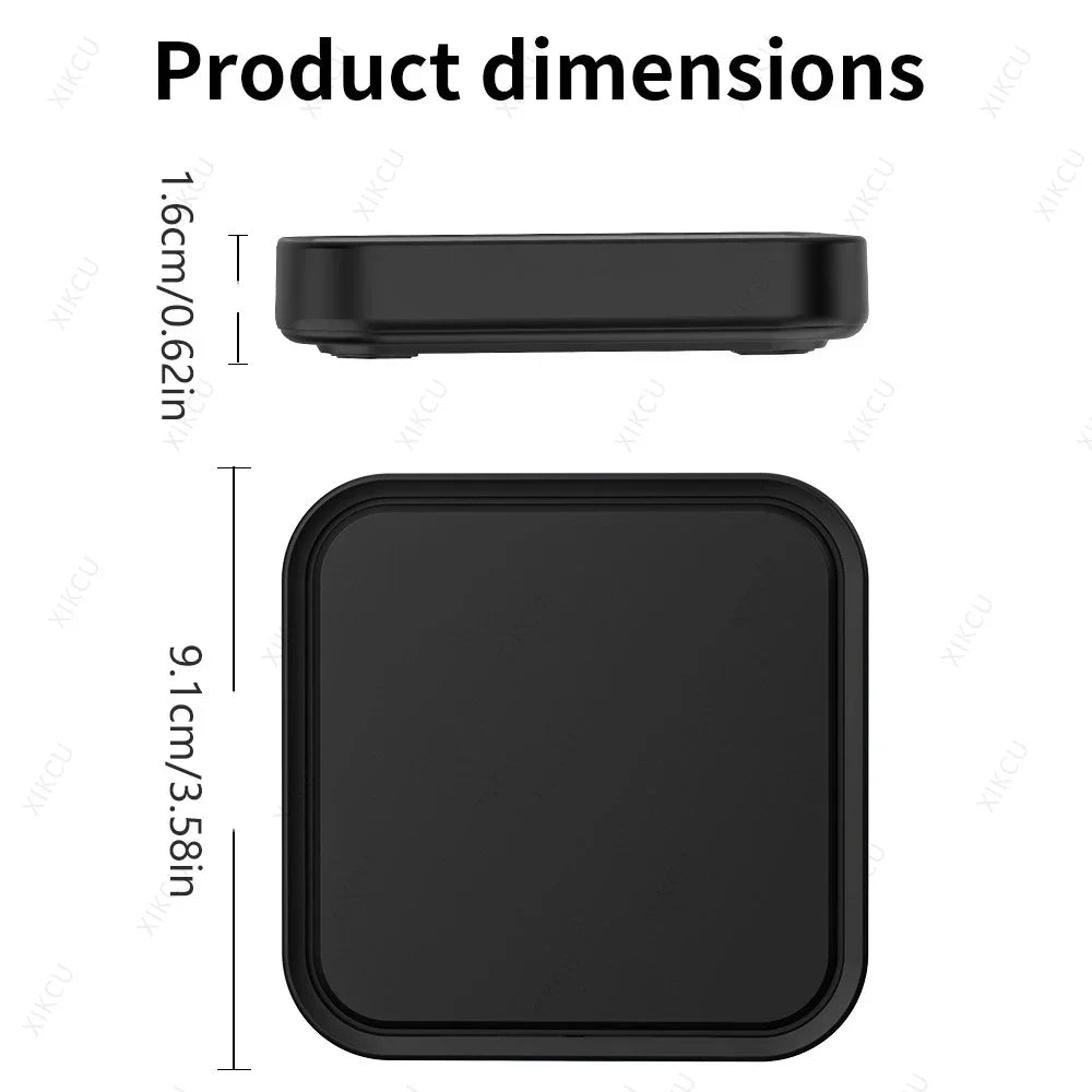 MINI Wireless Charger Station with Cooling Hole for iPhone 17 16 Pro Max 15 14 13 12 Samsung Xiaomi Pro Max Fast Charging Pad