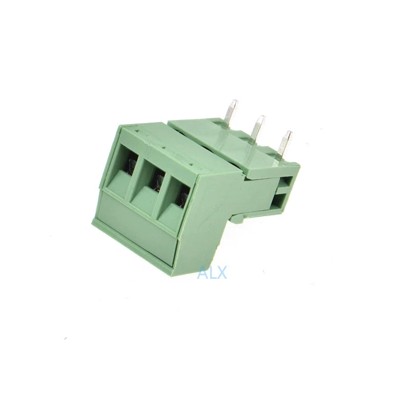 10SETS 2EDG 3pin 5.08MM pitch RIGHT ANGLE pluggable screw terminal block 5.08 3 pin PLUG TYPE pcb connector PLUG + SOCKET 300v