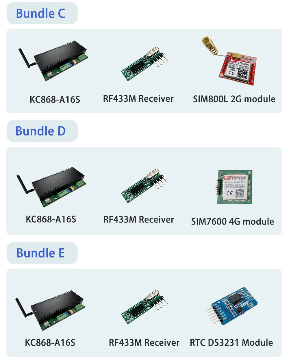 KC868-A16S 16CH ESP32 Relay Board Ethernet Wifi Switch MQTT TCP HTTP ESPhome Smart Home Assistant Tasmota 2/4G RTC DS3231 Module