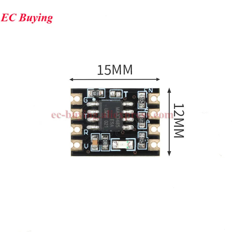 10Pcs/1pc MAX3485 MAX485 SP3485 Unidirectional MAX13487 Bidirectional Module TTL to RS485 Communication Transceiver 3.3V 5V